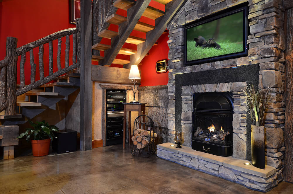 Man watching TV with a remote, enjoying a seamless WiFi connection